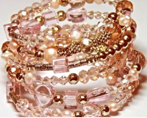 Elegant Swarovski Jewellery cover photo collage