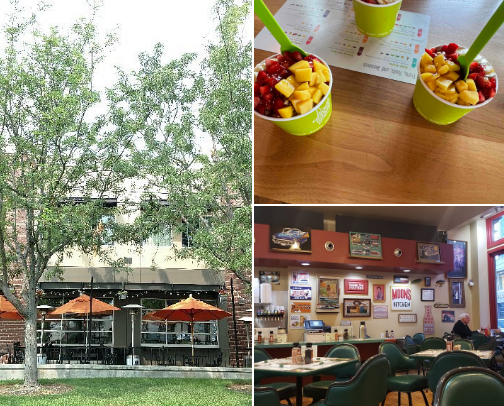 My go-to food cover photo collage