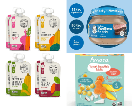 Baby Food Must-haves cover photo collage
