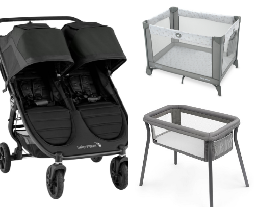 Baby registry essentials cover photo collage