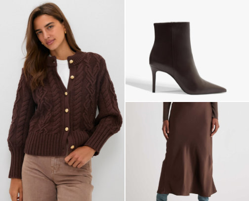 In Love with Chocolate Brown: Rich, Warm & Timeless cover photo collage