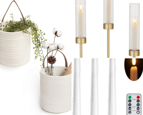 Modern Farmhouse + Cottage Style: My Home Decor Picks cover photo collage