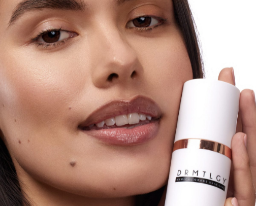Drmtlgy | Medical grade, science-backed skincare, simplified cover photo collage