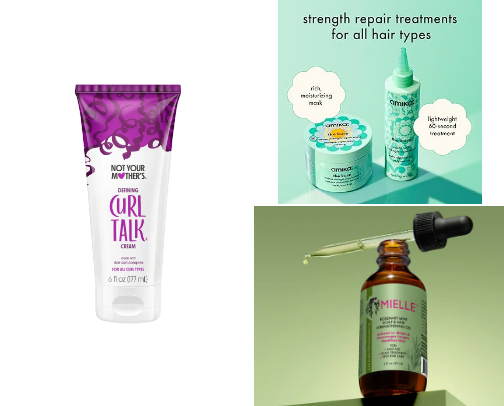 Hair Products cover photo collage