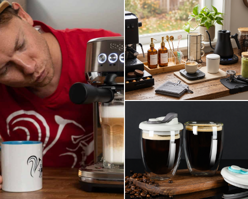 At-Home Barista & Coffee Station Essentials for you cover photo collage
