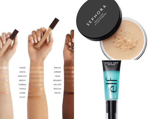 Tried and true makeups cover photo collage