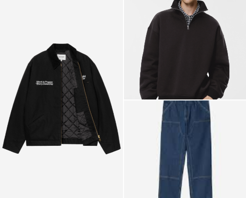 It's now the burrr months! Here's what the dudes are wearing this winter. cover photo collage