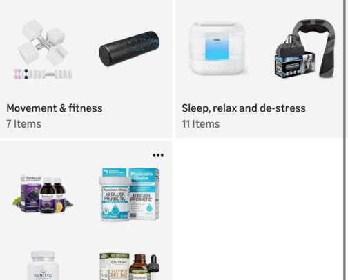 Wellness essentials ! cover photo collage