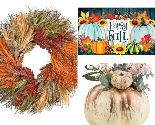 Fall Decor on a budget cover photo collage