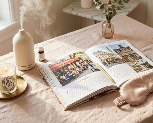 The Luxury Living Edit cover photo collage