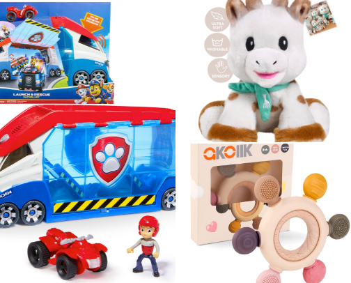 Jouets enfant cover photo collage