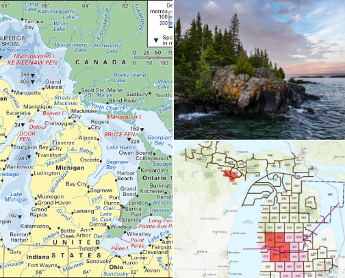 Top Ten Best Things to do in Michigan in 2025! cover photo collage