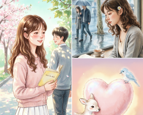 The Silent Guardian: Loving Without Return 🕯️🙏 cover photo collage