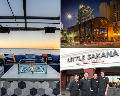 My favorite restaurants/bars in San Diego, CA cover photo collage