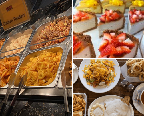 Foodie cover photo collage