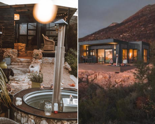 Romantic Western Cape Getaways: Private Hot Tubs & Cosy Cabins cover photo collage
