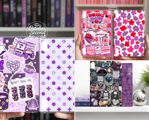 The BookTok iPad Girls' Inserts cover photo collage