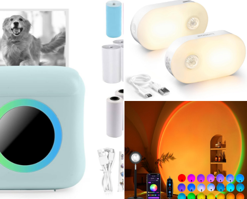 🌍•Viral Amazon gadgets cover photo collage