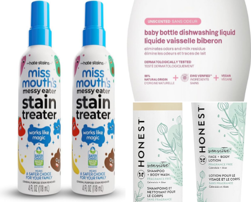 Non-Toxic Baby Essentials for Newborns cover photo collage