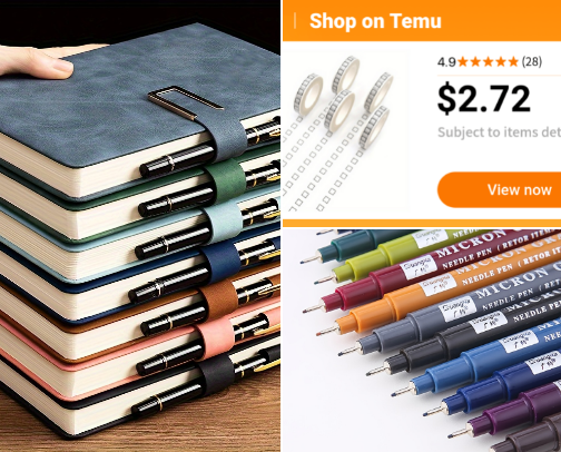 Write it down in style cover photo collage