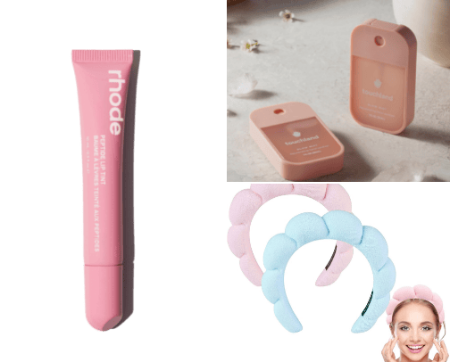 Clean girl must haves cover photo collage