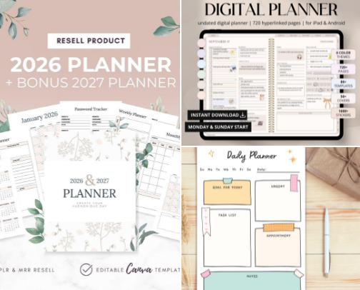 Plan & Do cover photo collage