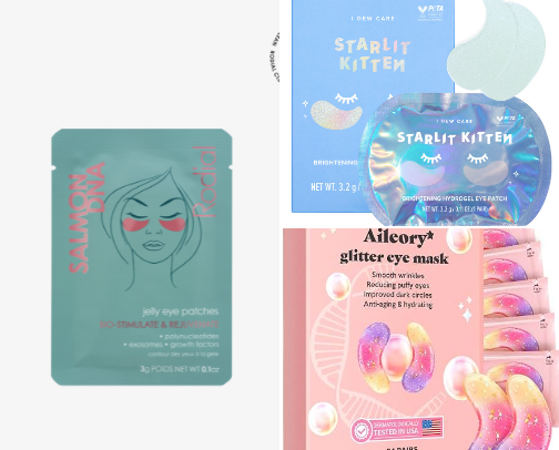 Powerful Anti-Aging Eye Patches cover photo collage
