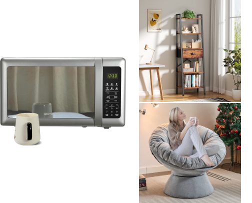 Products that are essential for your first/new 🚪🛋️🪴apartment cover photo collage