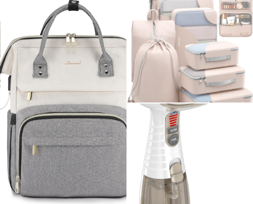 Travel essentials cover photo collage