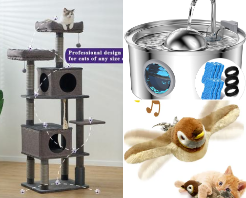 Things for my gatitos cover photo collage