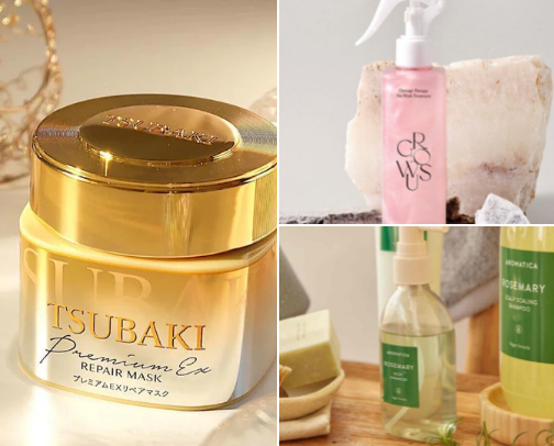 haircare products that actually work 🫧 cover photo collage