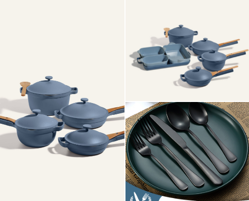 Kitchen Finds cover photo collage