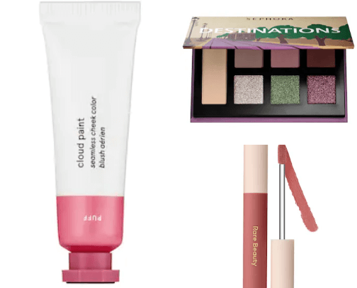 Beauty Under $20 cover photo collage