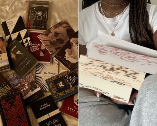 The Ultimate Book Lover’s List☕️ cover photo collage