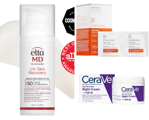 Beauty Items, because 50+ is just the beginning. cover photo collage