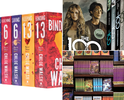 Books cover photo collage