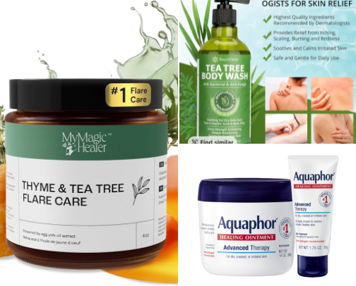 Products You Need for Eczema‑Flared Skin cover photo collage