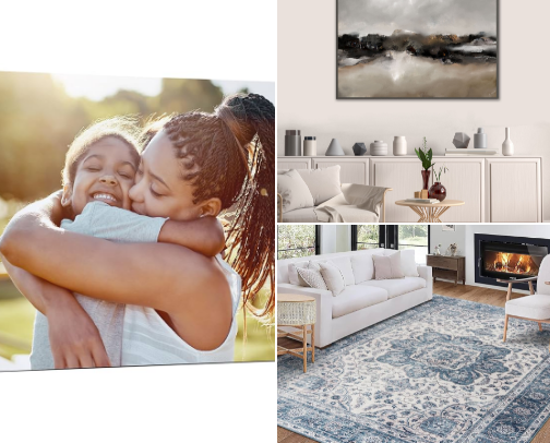 Sanctuary Living: Your Wellness Home Guide cover photo collage