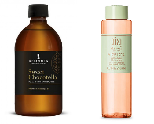 Skin care cover photo collage