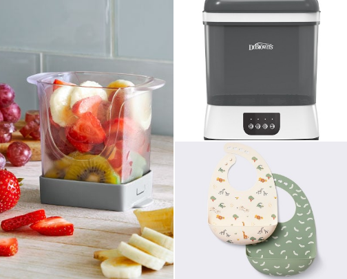 Kitchen Essentials with a Baby/Toddler cover photo collage