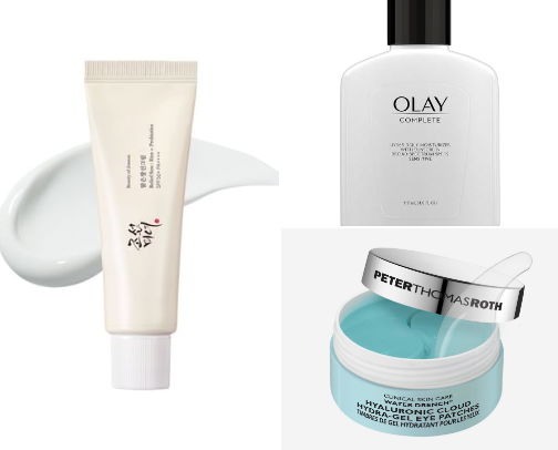 Skincare for drama free skin 🧊 cover photo collage