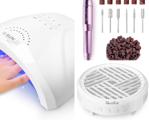 At-Home Nail Salon Must-Haves cover photo collage