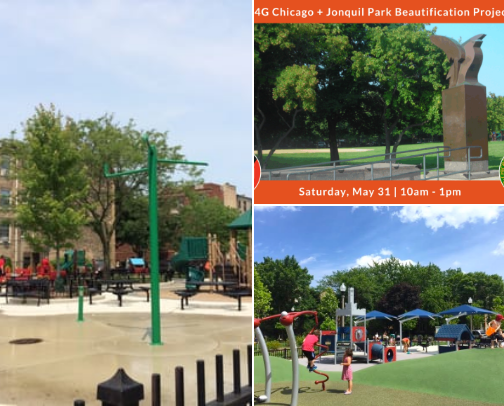 Chicago Splash Pads 💦 cover photo collage