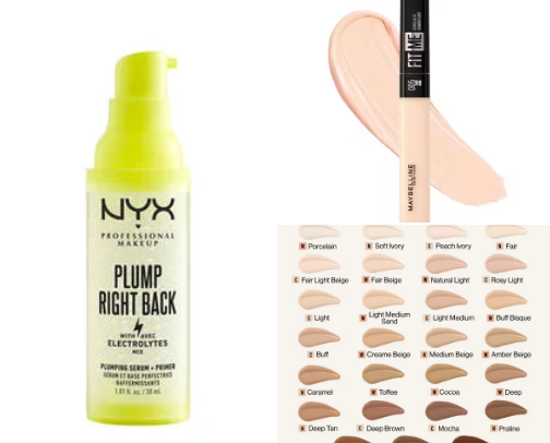 My favourite drugstore makeup cover photo collage