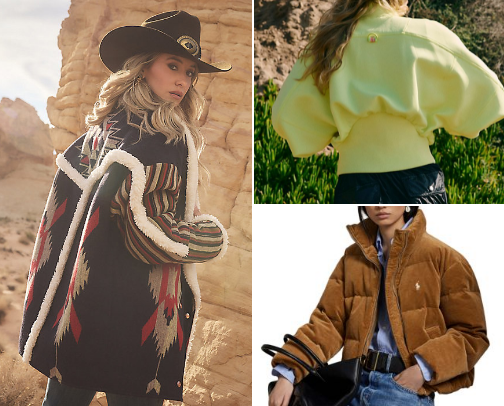 Ready To Bundle Up in these Cozy Coats and Jackets cover photo collage