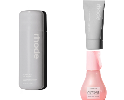 American skincare cover photo collage
