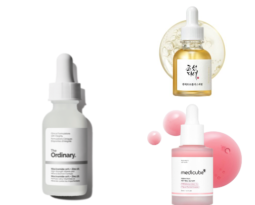 Secrets to a Supple & Glowing Face Curated Best Serums for Various Skin Problems 🧴 cover photo collage