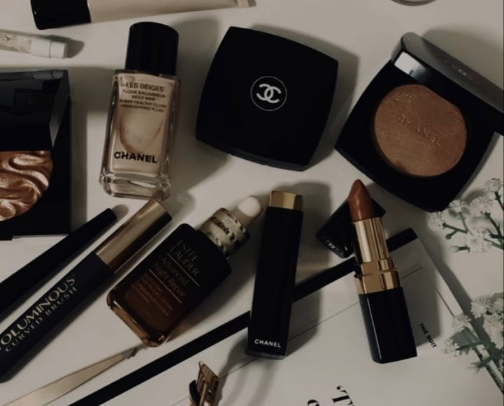 Make up🤍 cover photo collage