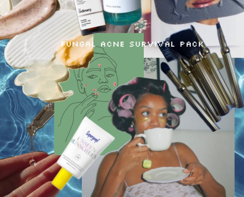 My Fungal Acne Survival Pack cover photo collage