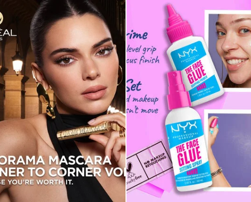 Glam On! 💄 cover photo collage